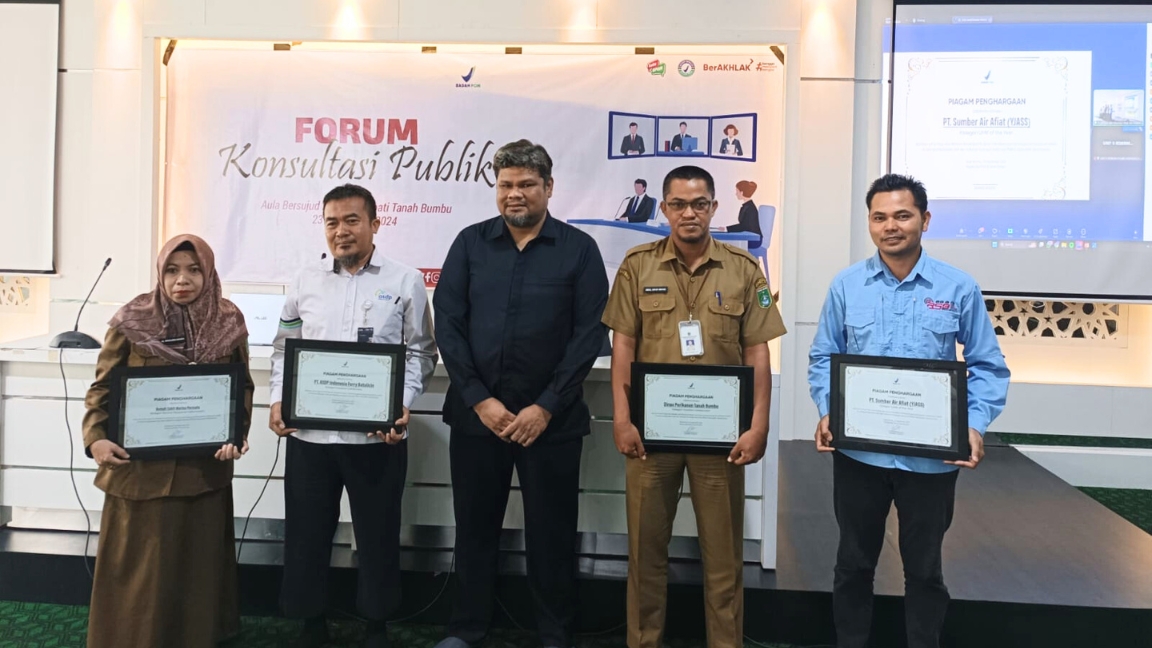 Dinas Perikanan Tanah Bumbu Raih Penghargaan Inovasi BPOM